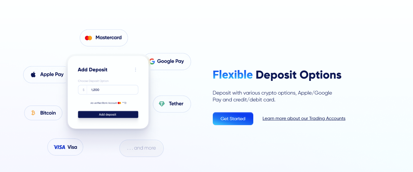 Infographic showing 5-star customer reviews for HeroFX brokerage support team